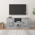 Kép 1/10 - Betonszürke szerelt fa TV-szekrény 100 x 35,5 x 45 cm