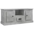 Kép 2/10 - Betonszürke szerelt fa TV-szekrény 100 x 35,5 x 45 cm