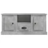 Kép 6/10 - Betonszürke szerelt fa TV-szekrény 100 x 35,5 x 45 cm