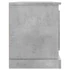 Kép 7/10 - Betonszürke szerelt fa TV-szekrény 100 x 35,5 x 45 cm