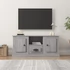 Kép 1/10 - Szürke sonoma színű szerelt fa TV-szekrény 100x35,5x45 cm