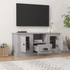 Kép 3/10 - Szürke sonoma színű szerelt fa TV-szekrény 100x35,5x45 cm