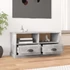 Kép 3/10 - Betonszürke szerelt fa TV-szekrény 93 x 35,5 x 45 cm