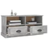 Kép 5/10 - Betonszürke szerelt fa TV-szekrény 93 x 35,5 x 45 cm