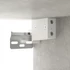 Kép 9/11 - Betonszürke fali TV-szekrény 80x34,5x40 cm