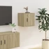Kép 4/11 - 2 db sonoma tölgy fali TV-szekrény 40x34,5x40 cm