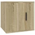 Kép 5/11 - 2 db sonoma tölgy fali TV-szekrény 40x34,5x40 cm