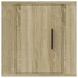 Kép 6/11 - 2 db sonoma tölgy fali TV-szekrény 40x34,5x40 cm