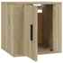 Kép 8/11 - 2 db sonoma tölgy fali TV-szekrény 40x34,5x40 cm