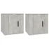 Kép 2/11 - 2 db betonszürke fali TV-szekrény 40x34,5x40 cm