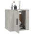 Kép 3/11 - 2 db betonszürke fali TV-szekrény 40x34,5x40 cm