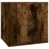 Kép 5/11 - 2 db füstös tölgy falra szerelhető TV-szekrény 40x34,5x40 cm
