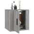 Kép 3/11 - 2 db szürke sonoma falra szerelhető TV-szekrény 40x34,5x40 cm