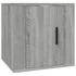 Kép 5/11 - 2 db szürke sonoma falra szerelhető TV-szekrény 40x34,5x40 cm
