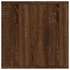 Kép 6/11 - 2 db barna tölgy falra szerelhető TV-szekrény 40x34,5x40 cm