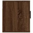 Kép 7/11 - 2 db barna tölgy falra szerelhető TV-szekrény 40x34,5x40 cm