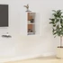 Kép 4/11 - Magasfényű fehér fali TV-szekrény 40x34,5x60 cm