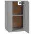 Kép 8/11 - 2 db szürke sonoma falra szerelhető TV-szekrény 40x34,5x60 cm