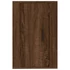 Kép 6/11 - 2 db barna tölgy falra szerelhető TV-szekrény 40x34,5x60 cm