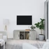 Kép 1/9 - Betonszürke szerelt fa TV-szekrény 100x35x40 cm
