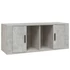 Kép 2/9 - Betonszürke szerelt fa TV-szekrény 100x35x40 cm