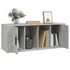 Kép 4/9 - Betonszürke szerelt fa TV-szekrény 100x35x40 cm
