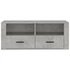 Kép 6/10 - Betonszürke szerelt fa TV-szekrény 100x35x40 cm