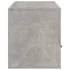 Kép 8/10 - Betonszürke szerelt fa TV-szekrény 100x35x40 cm