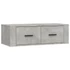 Kép 2/11 - Betonszürke szerelt fa függő TV-szekrény 80 x 36 x 25 cm