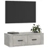 Kép 4/11 - Betonszürke szerelt fa függő TV-szekrény 80 x 36 x 25 cm