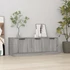 Kép 1/10 - Szürke sonoma színű szerelt fa TV-szekrény 102 x 35 x 36,5 cm