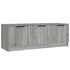 Kép 2/10 - Szürke sonoma színű szerelt fa TV-szekrény 102 x 35 x 36,5 cm