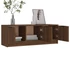 Kép 4/10 - Barna tölgy színű szerelt fa TV-szekrény 102 x 35 x 36,5 cm