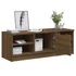 Kép 5/9 - Barna tölgyszínű szerelt fa TV-szekrény 102 x 35,5 x 36,5 cm