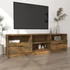 Kép 3/7 - Füstös tölgy színű szerelt fa TV-szekrény 150 x 33,5 x 45 cm