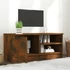 Kép 3/9 - Füstös tölgyszínű szerelt fa TV-szekrény 80 x 35 x 36,5 cm