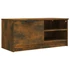 Kép 6/10 - 2 db füstös tölgy színű szerelt fa TV-szekrény 80x35x36,5 cm