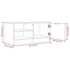 Kép 10/10 - 2 db füstös tölgy színű szerelt fa TV-szekrény 80x35x36,5 cm