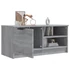 Kép 4/9 - Szürke sonoma színű szerelt fa TV-szekrény 80 x 35 x 36,5 cm