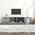 Kép 1/10 - 2 db szürke sonoma színű szerelt fa TV-szekrény 80x35x36,5 cm