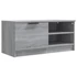 Kép 6/10 - 2 db szürke sonoma színű szerelt fa TV-szekrény 80x35x36,5 cm