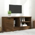 Kép 3/9 - Barna tölgy színű szerelt fa TV-szekrény 80 x 35 x 36,5 cm