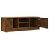 Kép 4/8 - Füstös tölgy színű szerelt fa TV-szekrény 102 x 35 x 36,5 cm