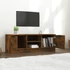 Kép 6/8 - Füstös tölgy színű szerelt fa TV-szekrény 102 x 35 x 36,5 cm