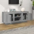 Kép 3/8 - Szürke sonoma színű szerelt fa TV-szekrény 102x35x45 cm