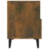 Kép 8/11 - Füstös tölgy színű szerelt fa TV-szekrény 80 x 36 x 50 cm