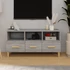 Kép 1/10 - Szürke sonoma színű szerelt fa TV-szekrény 120 x 36 x 50 cm