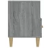 Kép 8/10 - Szürke sonoma színű szerelt fa TV-szekrény 120 x 36 x 50 cm