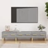 Kép 1/9 - Szürke sonoma színű szerelt fa TV-szekrény 150 x 34,5 x 30 cm