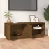 Kép 3/11 - Mézbarna tömör fenyőfa TV-szekrény 105 x 34 x 40 cm